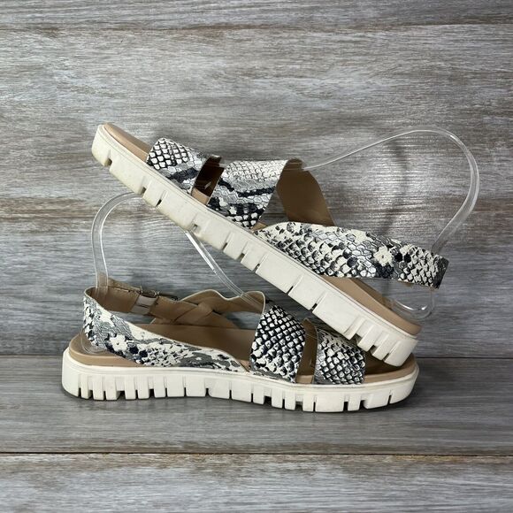 Circus by Sam Edelman Womens Nadine Ivory Multi Sandals Size 9.5 M - Picture 7 of 10